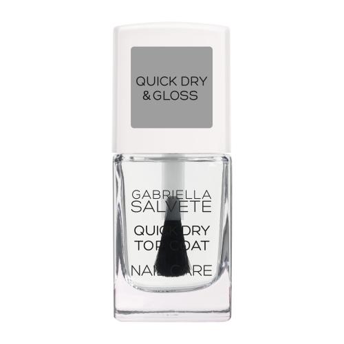 Gabriella Salvete Nail Care Quick Dry & Gloss rýchloschnúci vrchný lak 11 ml