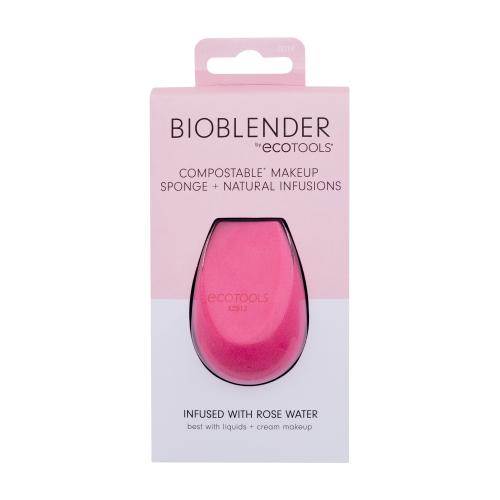 EcoTools BioBlender™ Rose Water hubka na make-up pre podráždenú pokožku 1 ks