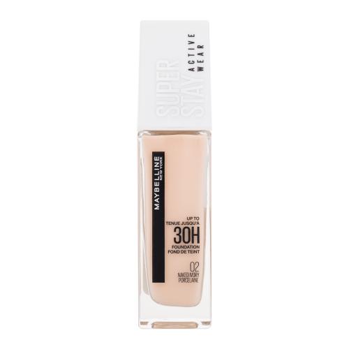 MAYBELLINE NEW YORK SuperStay Active Wear dlhotrvajúci make-up pre plné krytie odtieň 02 Naked Ivory 30 ml