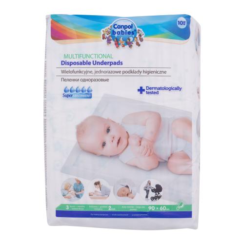 Canpol babies Disposable Underpads jednorazové prebaľovacie podložky Super Absorbent 10 ks