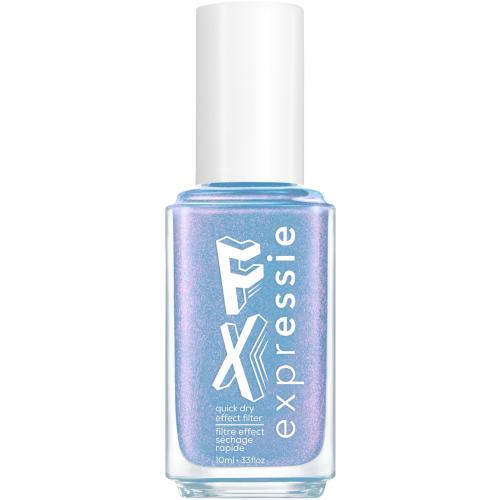 essie expressie FX rýchloschnúci lak na nechty odtieň 510 immaterial frost 10 ml