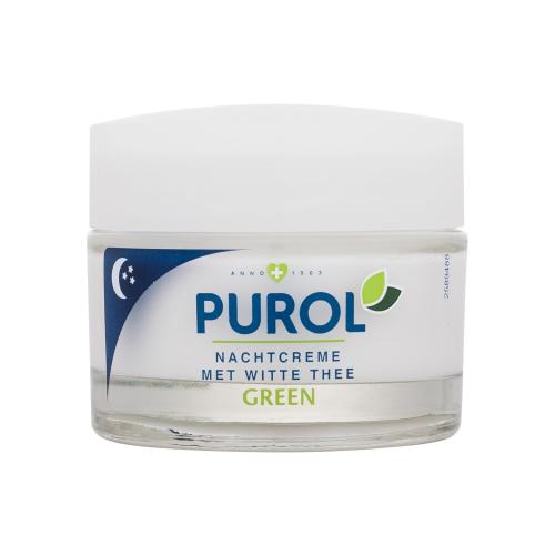 Purol Green Night Cream 50 ml nočný pleťový krém pre ženy na všetky typy pleti; na problematickú pleť s akné