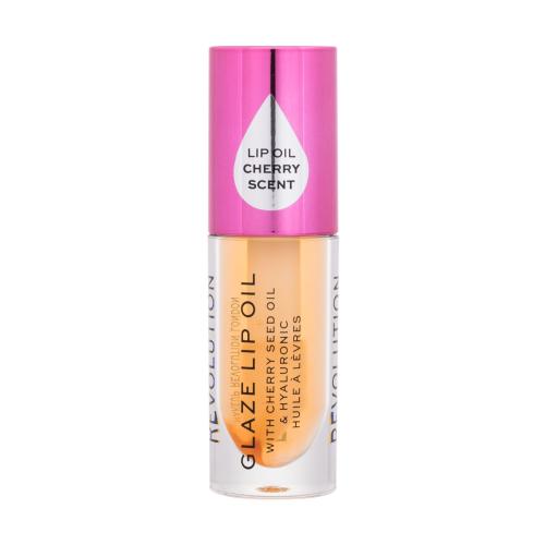Makeup Revolution Glaze olej na pery odtieň Getaway Terracotta 4,6 ml