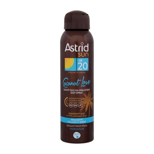 Astrid Sun Coconut Love Dry Easy Oil Spray SPF20 150 ml opaľovací prípravok na telo unisex