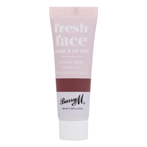Barry M Fresh Face multifunkčné líčidlo na pery a tvár odtieň Deep Rose 10 ml