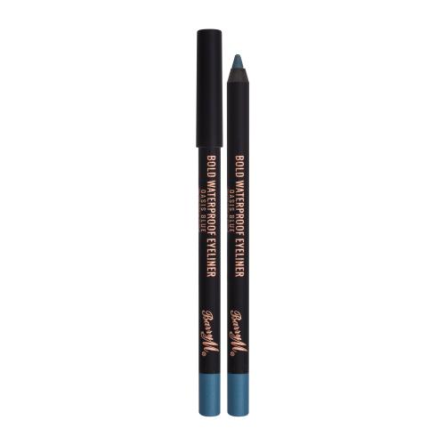 Barry M Bold Waterproof Eyeliner 1,2 g ceruzka na oči pre ženy Oasis Blue