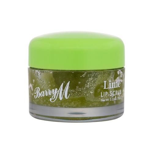 Barry M Lip Scrub Lime peeling na pery 15 g
