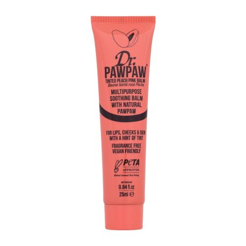 Dr. Pawpaw Peach Pink tónovací balzam na pery a líca 25 ml