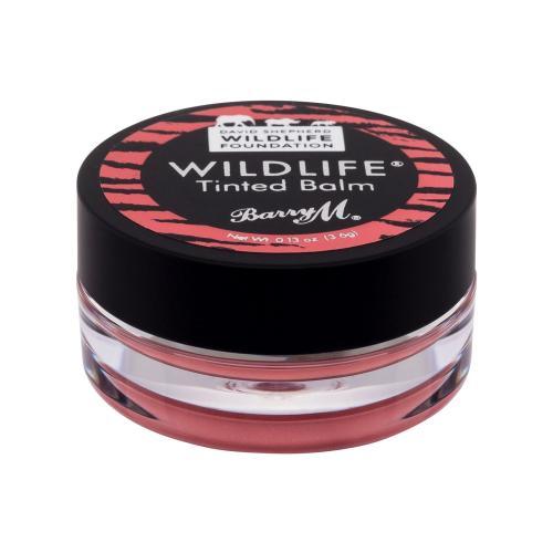 Barry M Wildlife Tinted Balm 3,6 g limitovaná edícia balzamu na pery pre ženy Sunset Pink