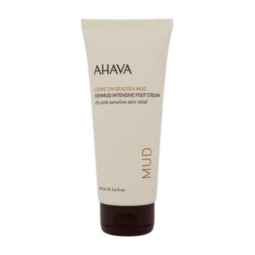 AHAVA Deadsea Mud Leave-On Deadsea Mud 100 ml krém na nohy pre ženy poškodená krabička