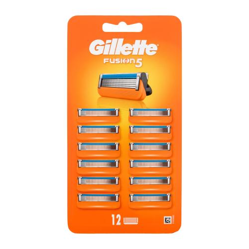 Gillette Fusion5 náhradné ostrie náhradné britvy 12 ks pre mužov poškodený obal