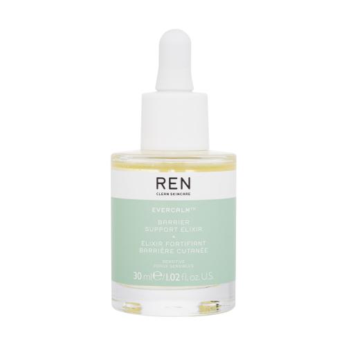 REN Clean Skincare Evercalm Barrier Support Elixir 30 ml pleťové sérum poškodená krabička výživa a regenerácia pleti; na dehydratovanu pleť