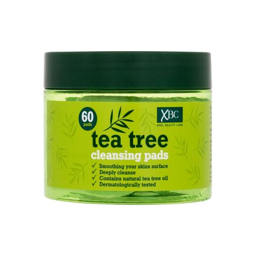Xpel Tea Tree Cleansing Pads 60 ks čistiace obrúsky pre ženy