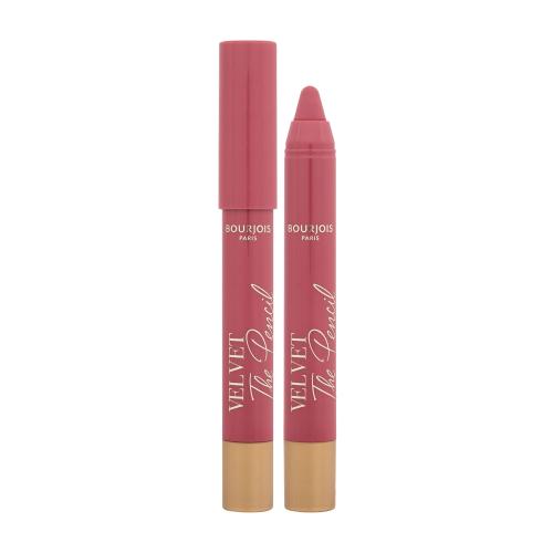 BOURJOIS Paris Velvet The Pencil 1,8 g rúž pre ženy 02 Amou-Rose rúž v ceruzke