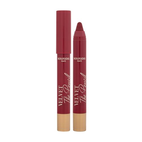 BOURJOIS Paris Velvet The Pencil 1,8 g rúž pre ženy 08 Rouge Di´Vin rúž v ceruzke