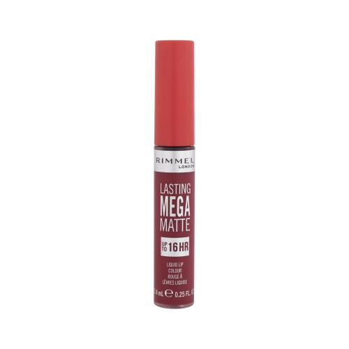 Rimmel Lasting Mega Matte ľahký tekutý matný rúž 16h odtieň Ruby Passion 7,4 ml