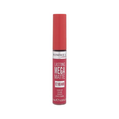 Rimmel Lasting Mega Matte ľahký tekutý matný rúž 16h odtieň Fuchsia Flush 7,4 ml