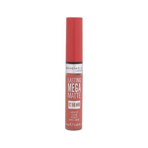 Rimmel Lasting Mega Matte ľahký tekutý matný rúž 16h odtieň Coral Sass 7,4 ml