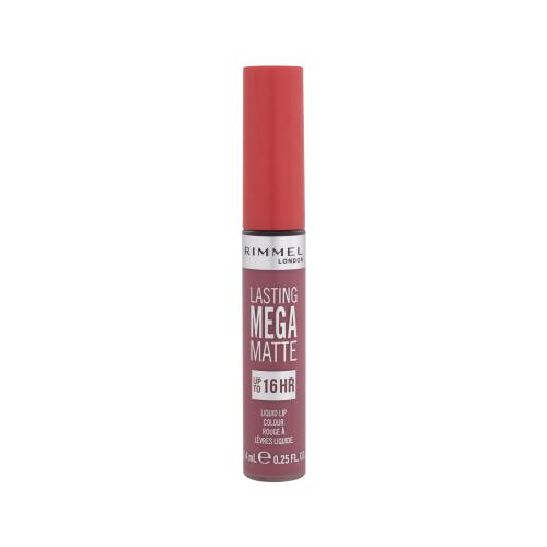 Rimmel Lasting Mega Matte ľahký tekutý matný rúž 16h odtieň Ravishing Rose 7,4 ml