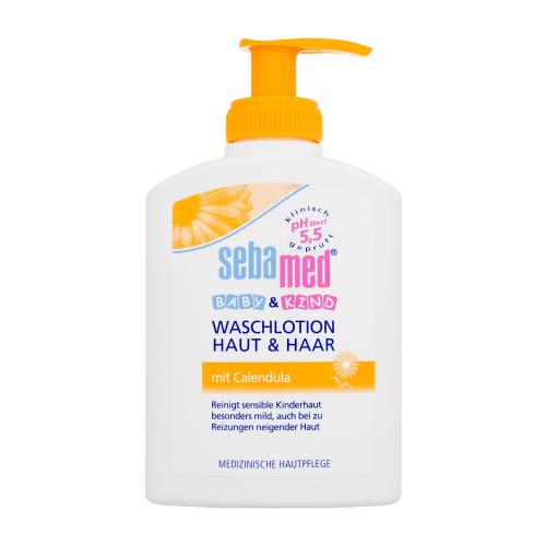 SebaMed Baby Washing Lotion Skin & Hair With Calendula 200 ml sprchovací gél pre deti
