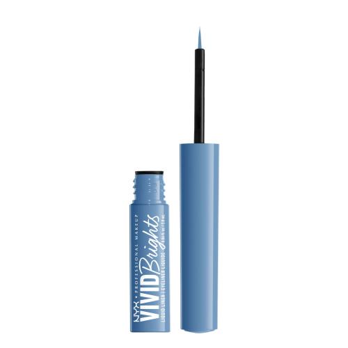 NYX Professional Makeup Vivid Brights tekuté linky na oči odtieň 05 Cobalt Crush 2 ml
