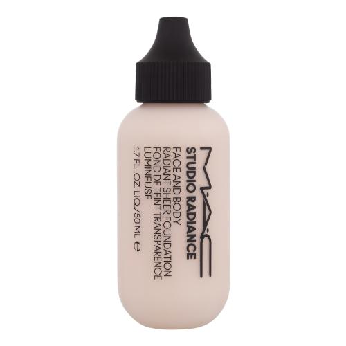 MAC Cosmetics Studio Radiance Face and Body Radiant Sheer Foundation ľahký make-up na tvár a telo odtieň W0 50 ml