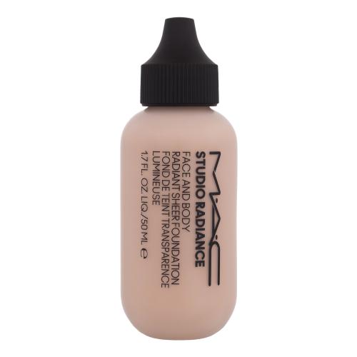 MAC Cosmetics Studio Radiance Face and Body Radiant Sheer Foundation ľahký make-up na tvár a telo odtieň N4 50 ml