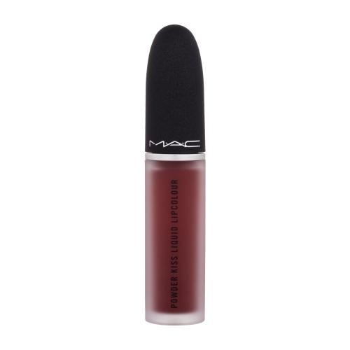 MAC Cosmetics Powder Kiss Liquid Lipcolour matný tekutý rúž odtieň Fashion Emergency 5 ml