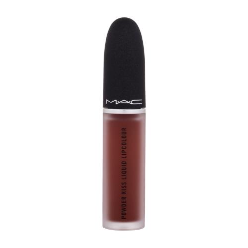 MAC Cosmetics Powder Kiss Liquid Lipcolour matný tekutý rúž odtieň Marrakesh-Mere 5 ml