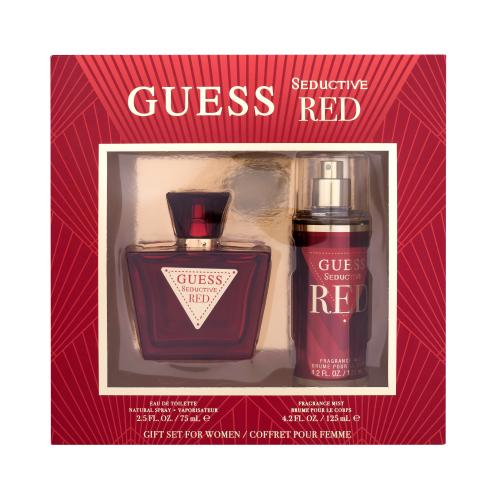 GUESS Seductive Red darčeková kazeta toaletná voda 75 ml + telový sprej 125 ml pre ženy