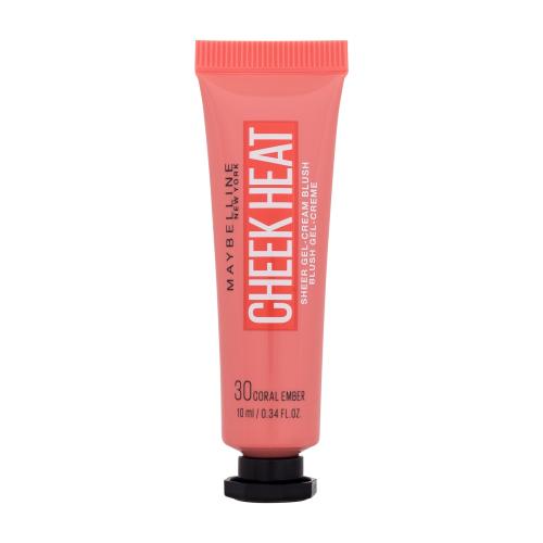 MAYBELLINE NEW YORK Face Studio Cheek Heat krémová lícenka odtieň 30 Coral Ember 10 ml