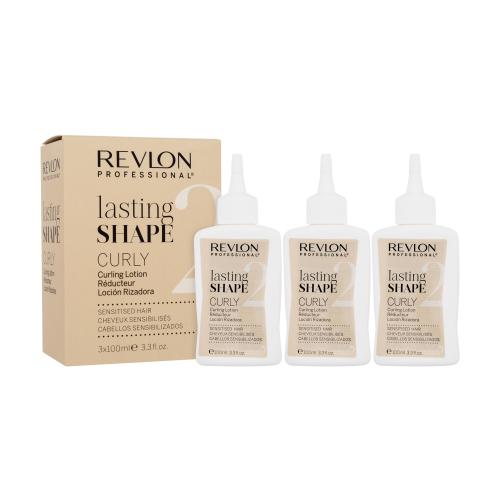 Revlon Professional Lasting Shape Curly Curling Lotion Sensitised Hair 2 3x100 ml pre podporu vĺn pre ženy