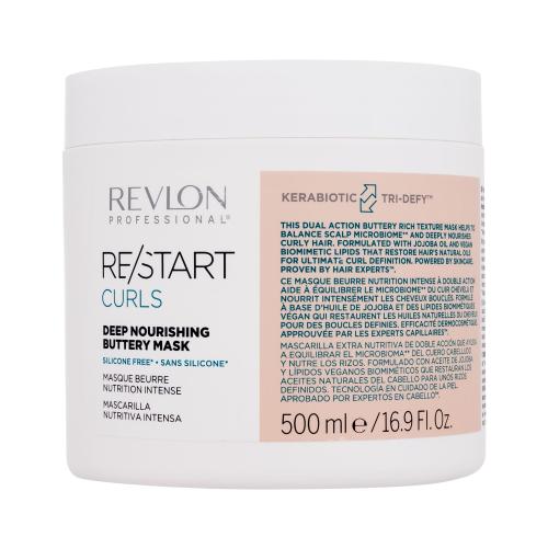 Revlon Professional Re/Start Curls vyživujúca maska pre vlnité a kučeravé vlasy 500 ml