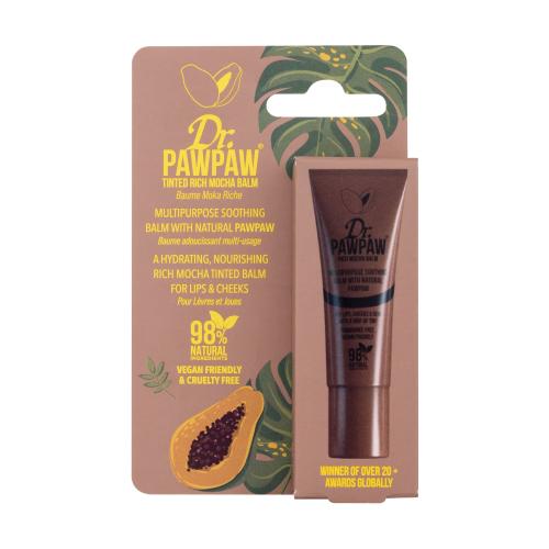 Dr. Pawpaw Rich Mocha tónovací balzam na pery a líca 10 ml