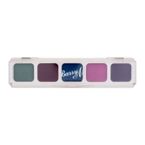 Barry M Mini Palette krémové tiene odtieň The Jewels 5,1 g