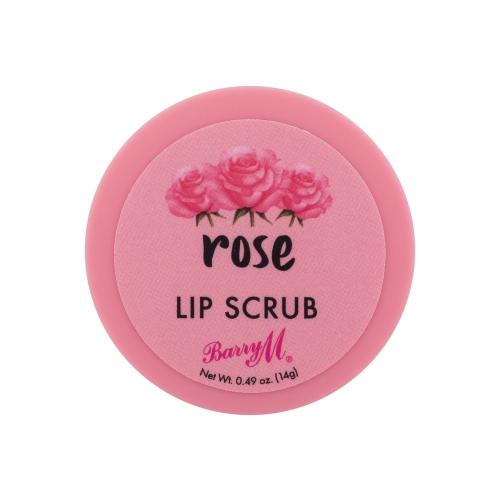 Barry M Lip Scrub peeling na pery príchuť Rose 14 g