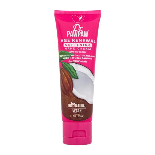 Dr. Pawpaw Age Renewal zjemňujúci krém na ruky a nechty Cocoa & Coconut 50 ml