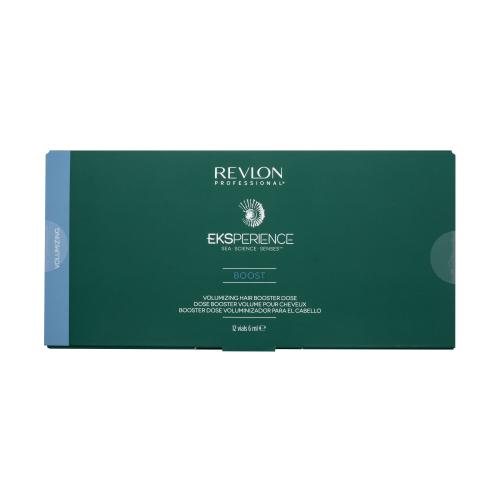 Revlon Professional Eksperience Boost Volumizing Hair Booster Dose 12x6 ml sérum na vlasy pre ženy poškodená krabička na jemné vlasy