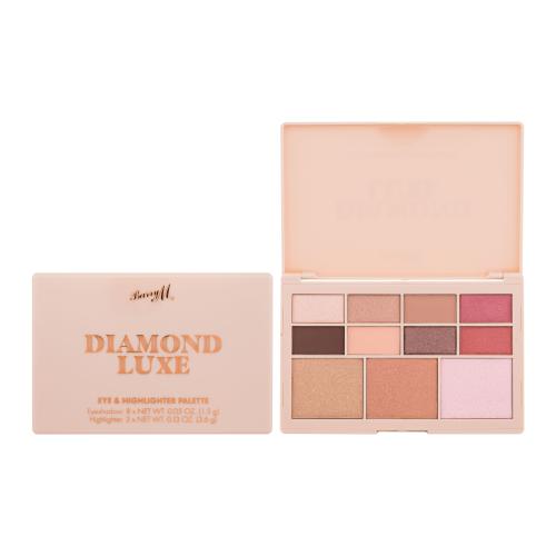 Barry M Diamond Luxe paletka očných tieňov a rozjasňovačov 38 g