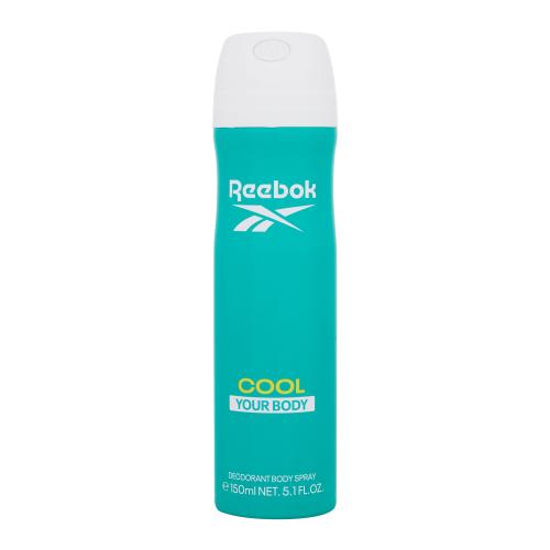 Reebok Cool Your Body parfémovaný telový sprej pre ženy 150 ml