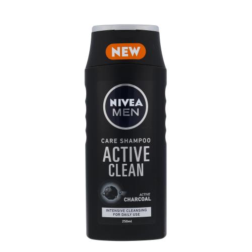 Nivea Men Active Clean 250 ml šampón pre mužov na všetky typy vlasov