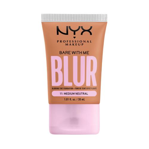 NYX Professional Makeup Bare With Me Blur Tint hydratačný make-up odtieň 11 Medium Neutral 30 ml