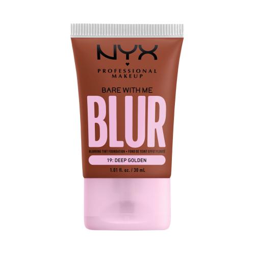NYX Professional Makeup Bare With Me Blur Tint hydratačný make-up odtieň 19 Deep Golden 30 ml