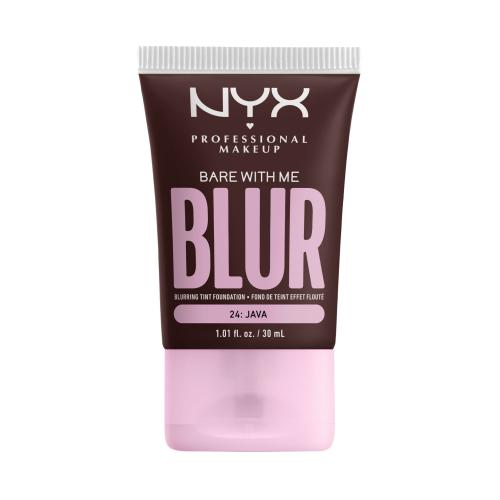 NYX Professional Makeup Bare With Me Blur Tint Foundation 30 ml make-up pre ženy 24 Java na všetky typy pleti; na normálnu pleť; na dehydratovanu pleť