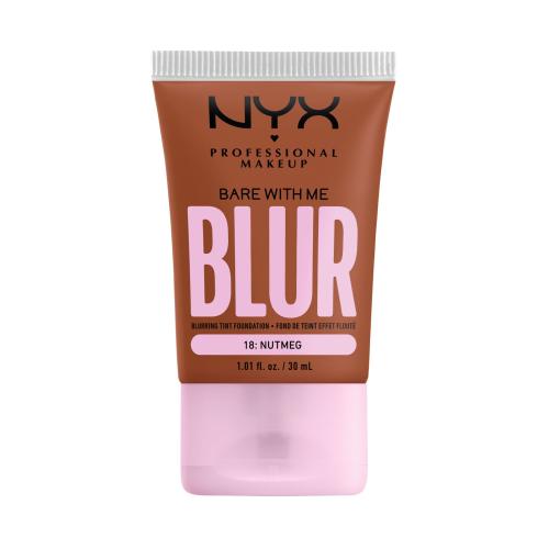 NYX Professional Makeup Bare With Me Blur Tint hydratačný make-up odtieň 18 Nutmeg 30 ml