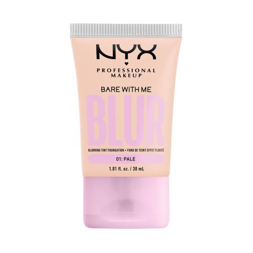 NYX Professional Makeup Bare With Me Blur Tint hydratačný make-up odtieň 01 Pale 30 ml