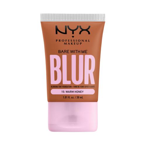 NYX Professional Makeup Bare With Me Blur Tint hydratačný make-up odtieň 15 Warm Honey 30 ml