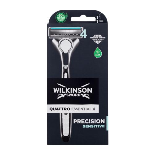 Wilkinson Sword Holiaci strojček pre mužov Quattro Essential Precision Sensitiv e