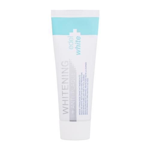 Edel+White Whitening + Anti-Plaque Toothpaste 75 ml zubná pasta unisex