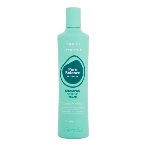 Fanola Vitamins Pure Balance Shampoo 350 ml šampón pre ženy proti lupinám; na mastné vlasy